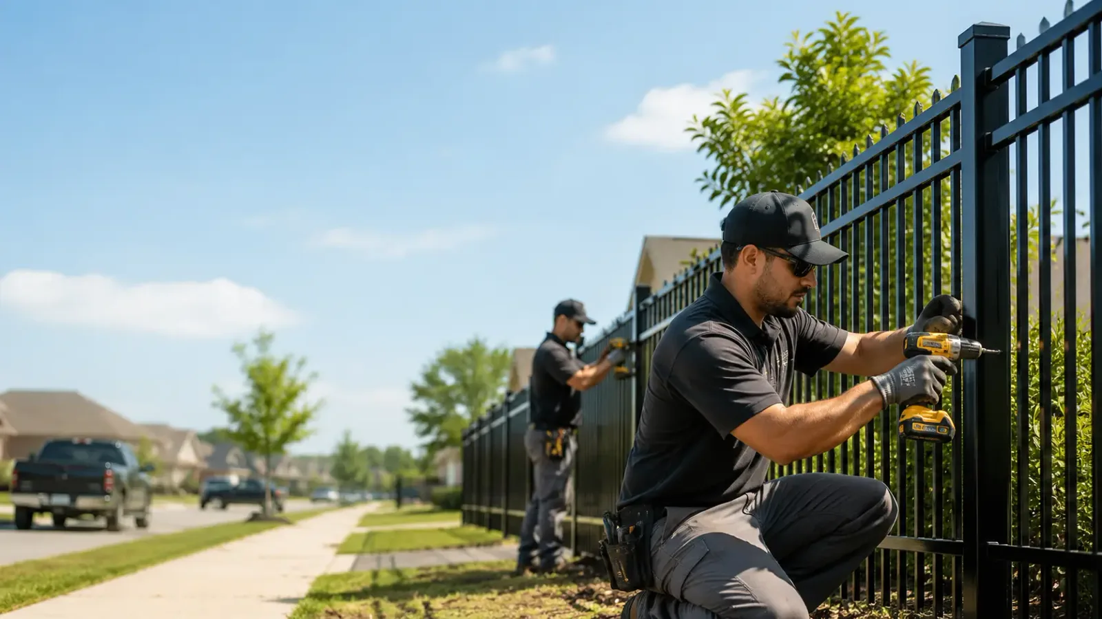 Metal Fence Installation in Missouri